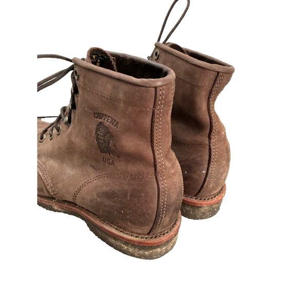 Chippewa Classic 2.0 Work Boots Round Electrical Steel Toe Men\'s Size 8D USA
